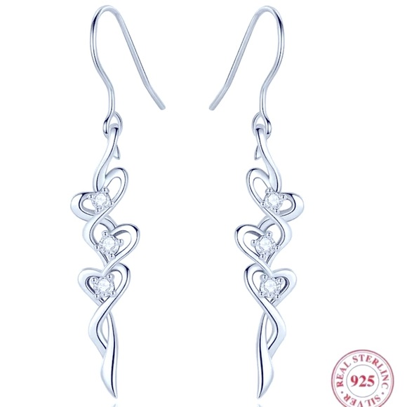 .925 dangling earrings - Picture 2 of 6